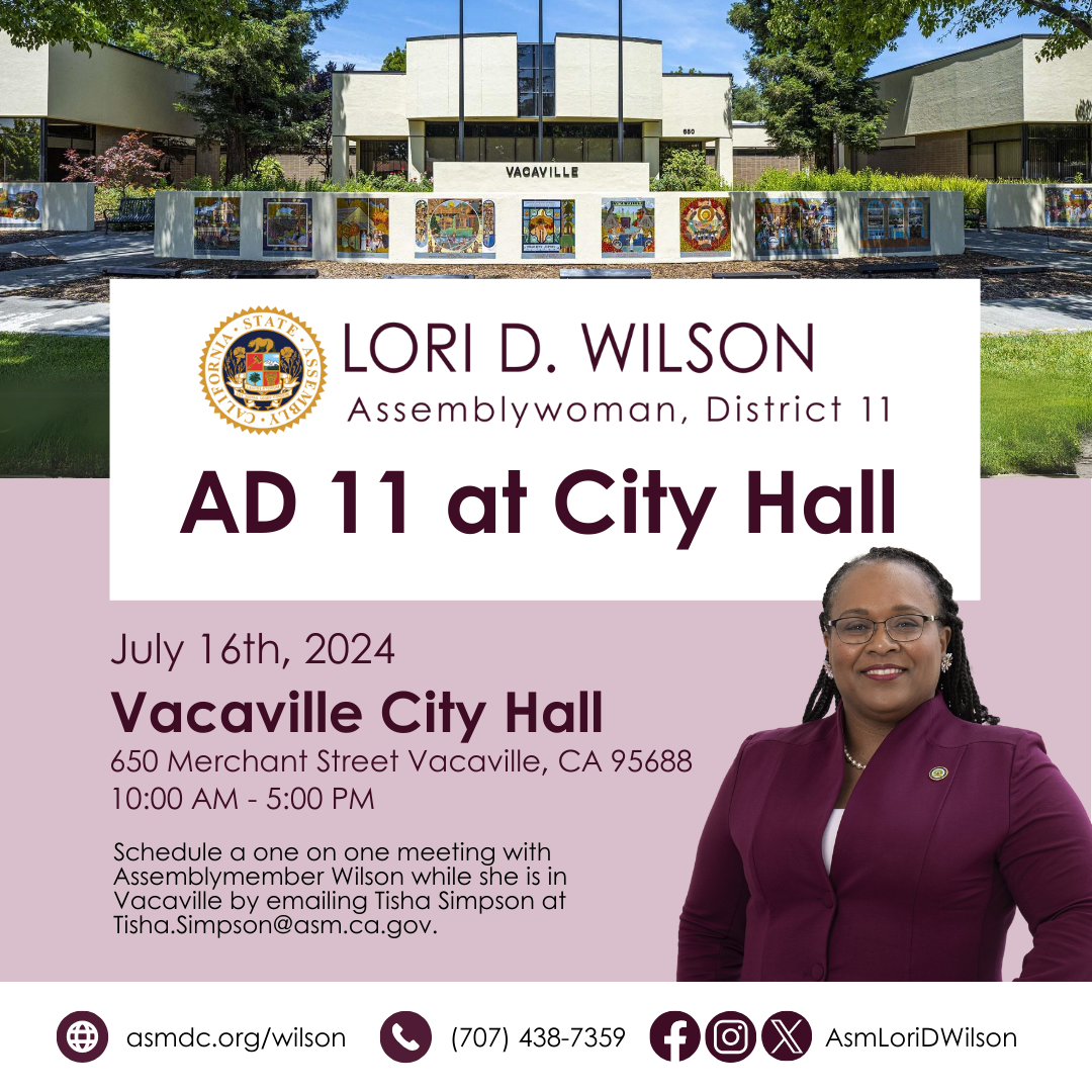 AD11 at Vacaville City Hall