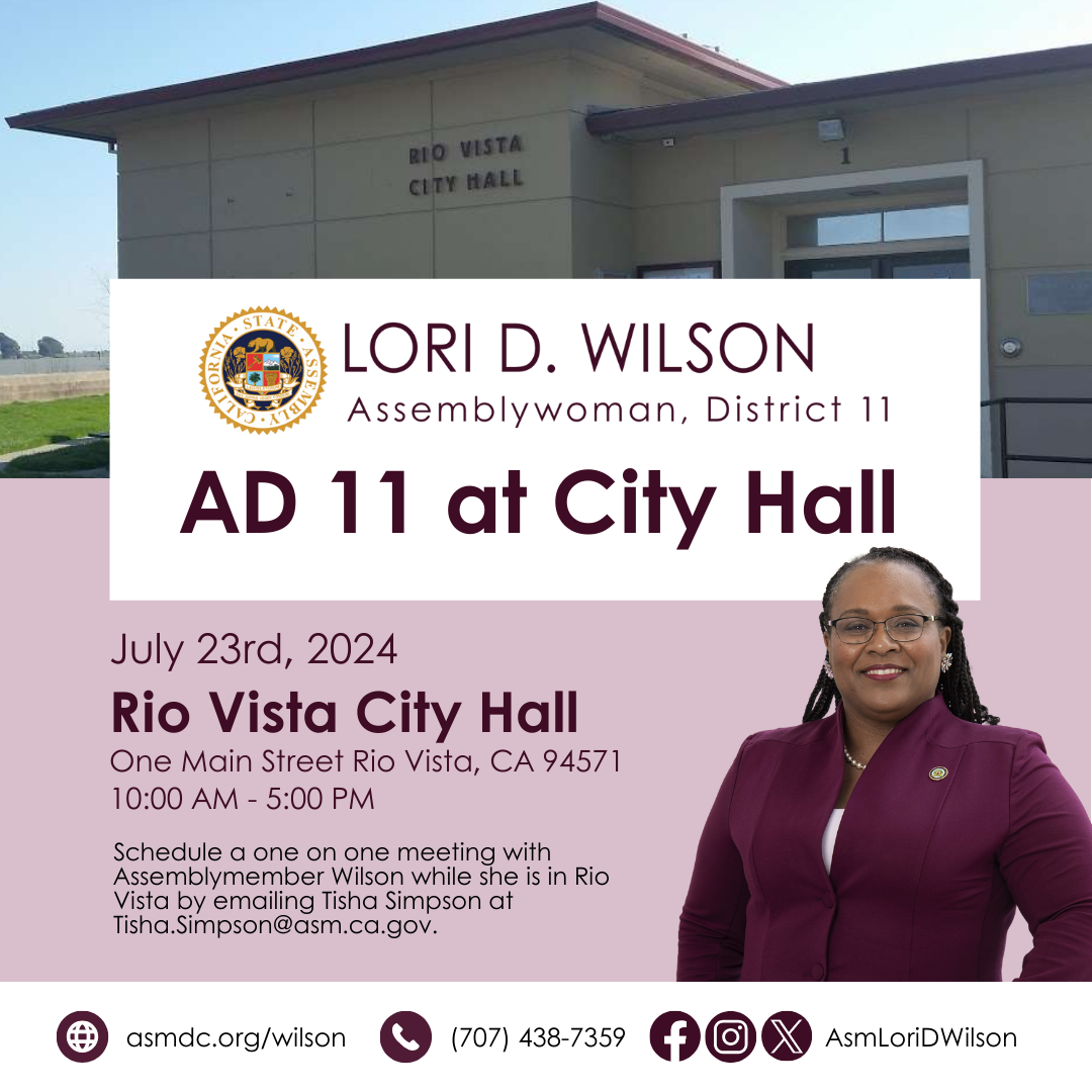 AD11 at Rio Vista City Hall