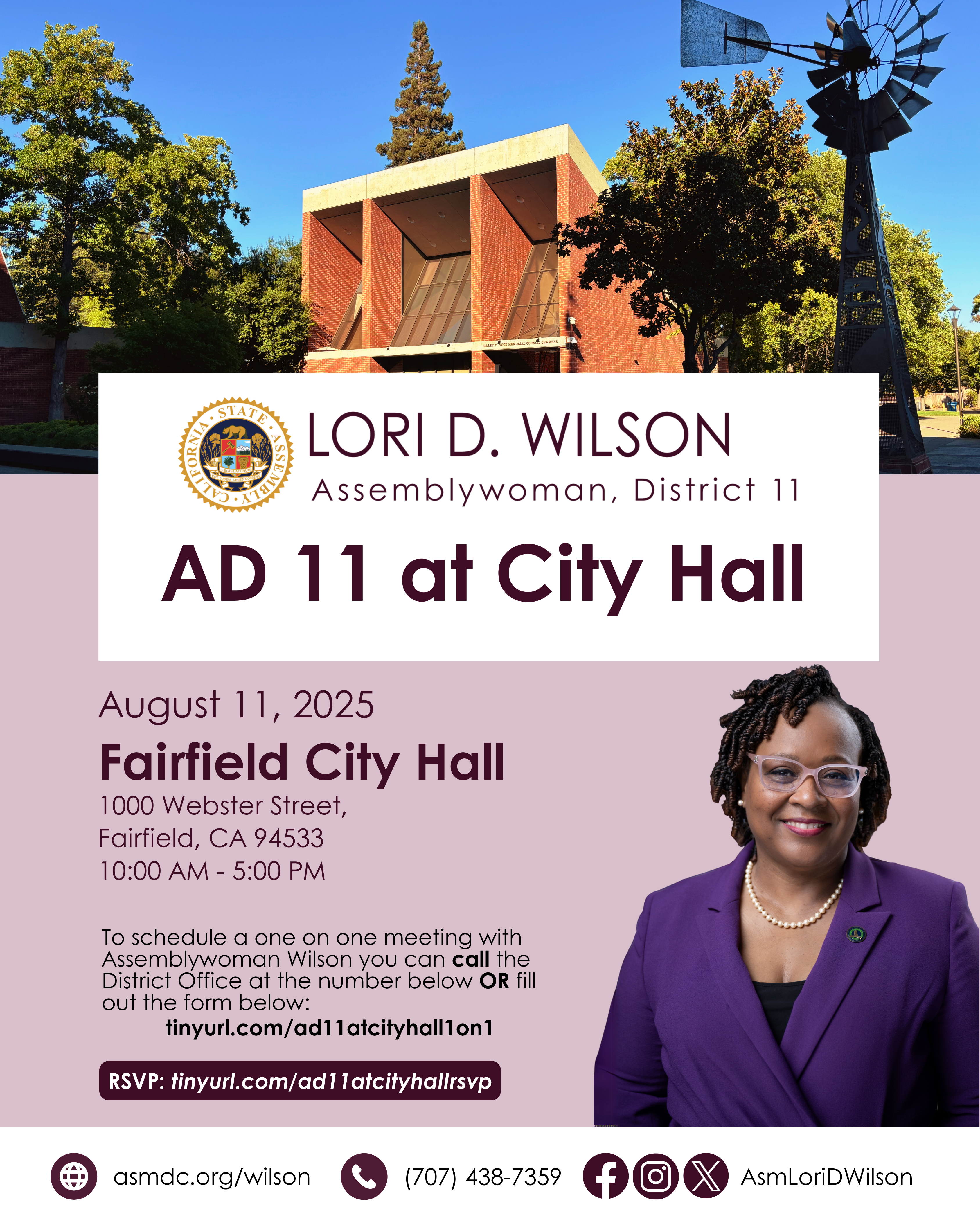 AD11 at Fairfield City Hall