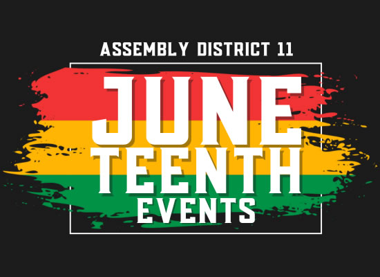 Juneteenth Events graphic