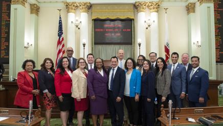 Swearing In of Assemblymember Lori Wilson on the Assembly Floor