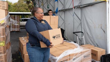Assemblywoman Lori Wilson at Operation Gobble Gobble