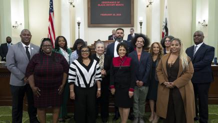 2024 Unsung Heroes Assembly Floor Ceremony