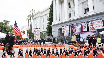 Caltrans Workers Memorial at the California Capitol