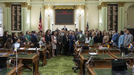 AB1955 Safety Act on the Assembly Floor