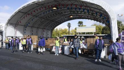 Volunteers at Operation Gobble Gobble